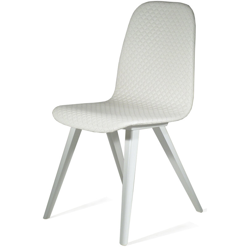 Busetto S056 Modern chair with solid beech or ash wood legs 1