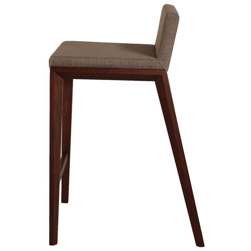 Busetto S066MS Contemporary barstool in solid ash wood, available in a choice of finishes 2
