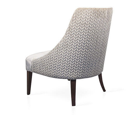 Busetto P024Q Modern armchair made in solid beech wood, available in a choice of finishes 3