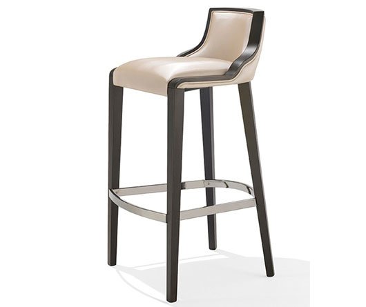Busetto P054S Modern barstool made in solid beech wood, available in a choice of finishes 1