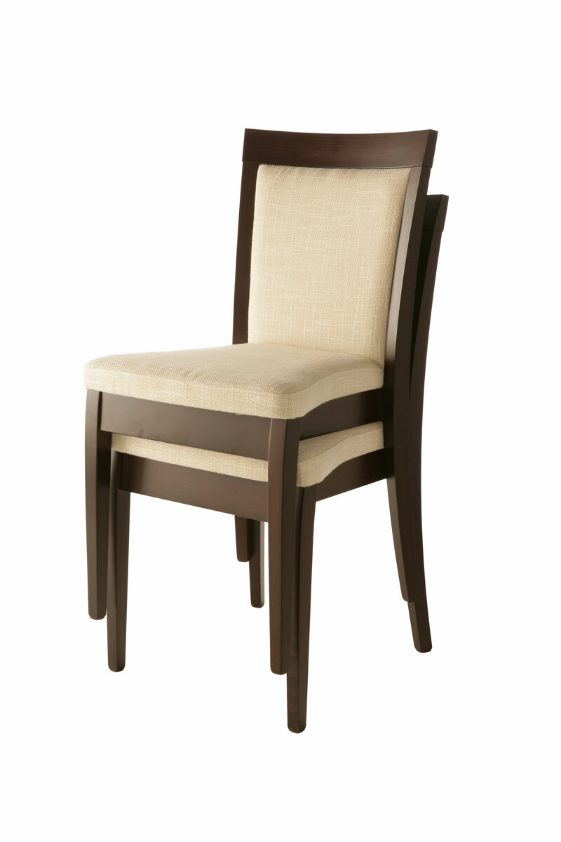 Busetto S094IM Stackable contemporary chair made in solid beech wood, available in a choice of finishes 2