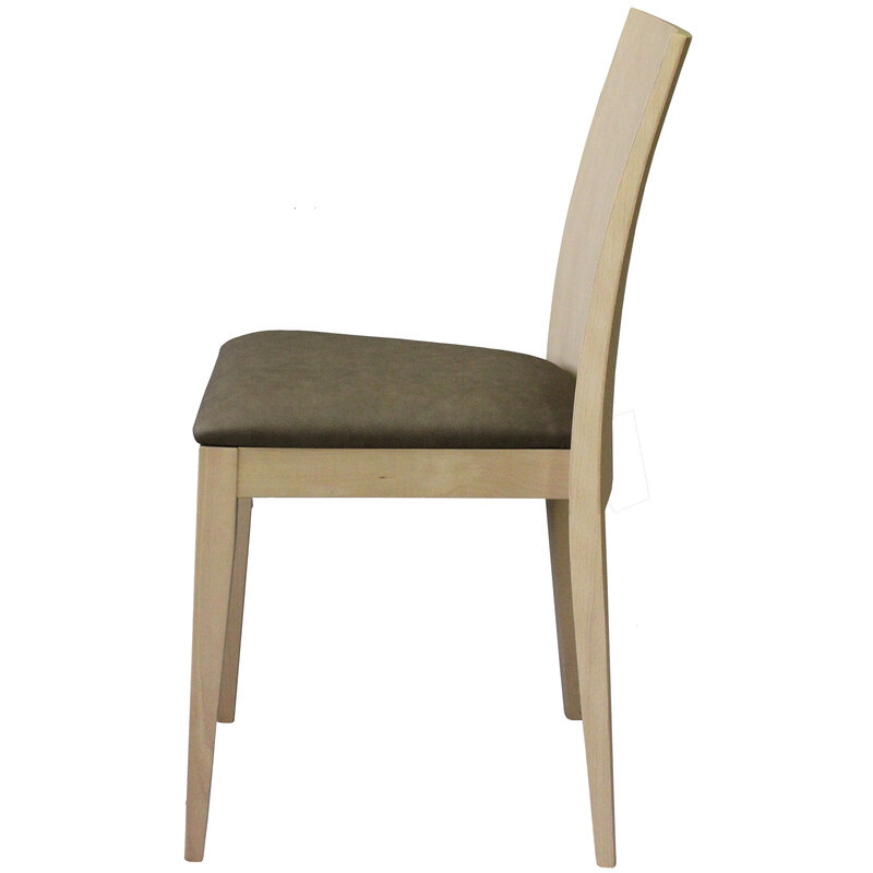 Busetto S114IMQ Contemporary chair made in solid beech wood 2