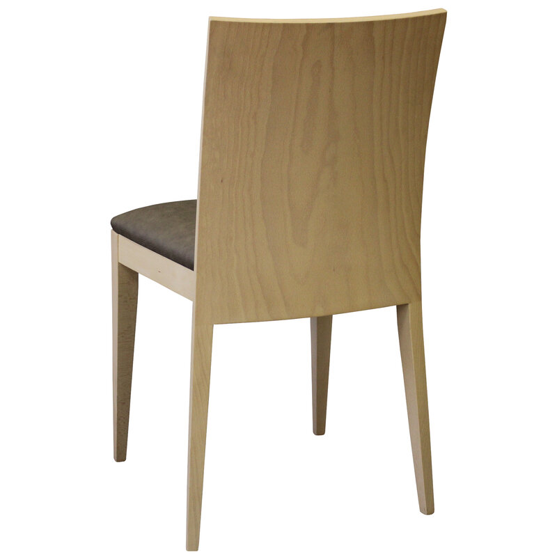 Busetto S114IMQ Contemporary chair made in solid beech wood 3