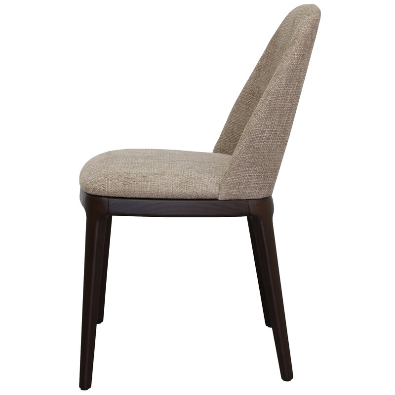 Busetto S035F Modern chair with solid beech or ash wood legs 3