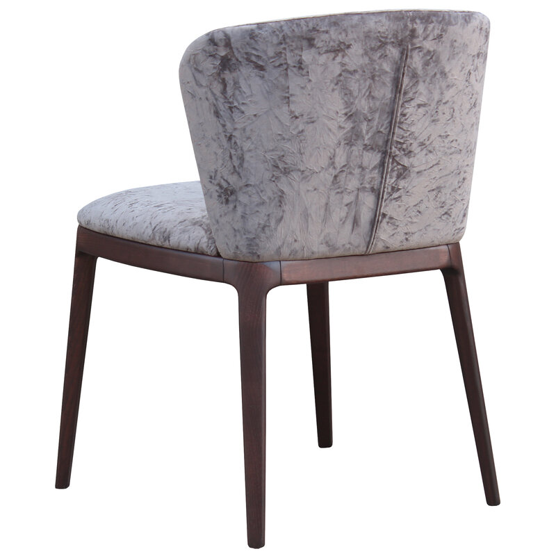 Busetto S035M Modern chair with solid beech or ash wood legs 2