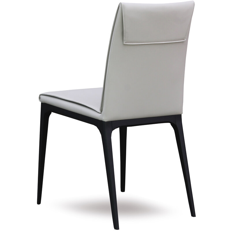 Busetto S047Q Modern armchair with solid beech or ash wood legs 4