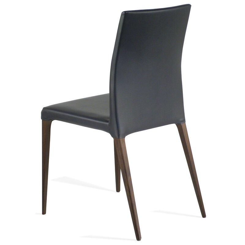 Busetto S049 Modern chair with solid beech or ash wood legs 2