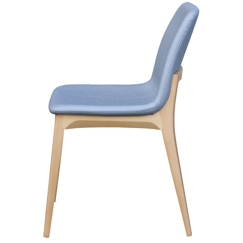 Busetto S061P Modern chair with solid beech or  ash legs 4