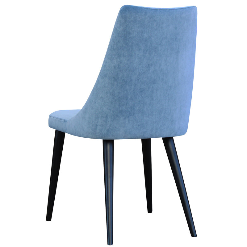 Busetto S025 Modern chair with solid beech or ash wood legs 3