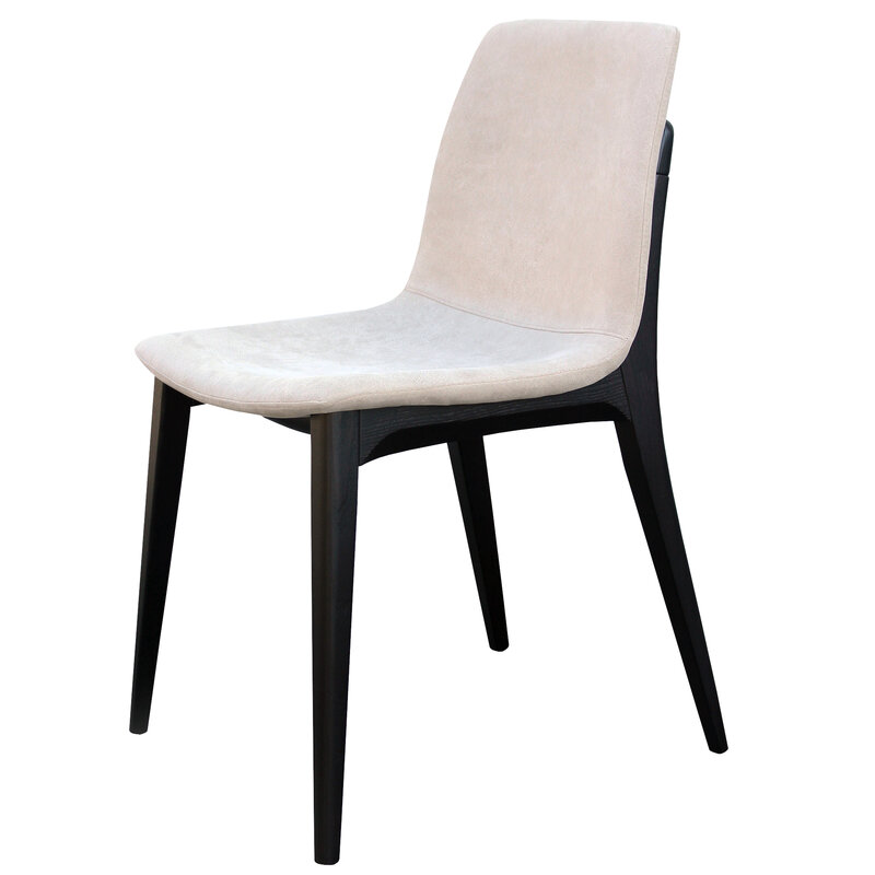 Busetto S061M Modern chair with solid beech or  ash legs 1