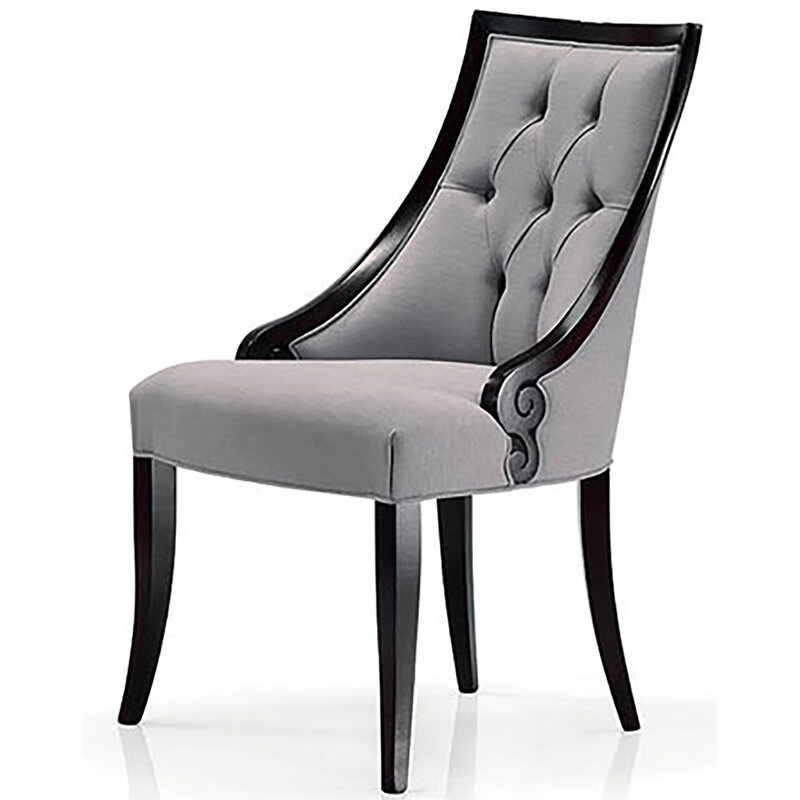 Busetto P028 Poltroncina dallo stile moderno in massello di faggio, verniciatura personalizzabile in tinte campionario 1