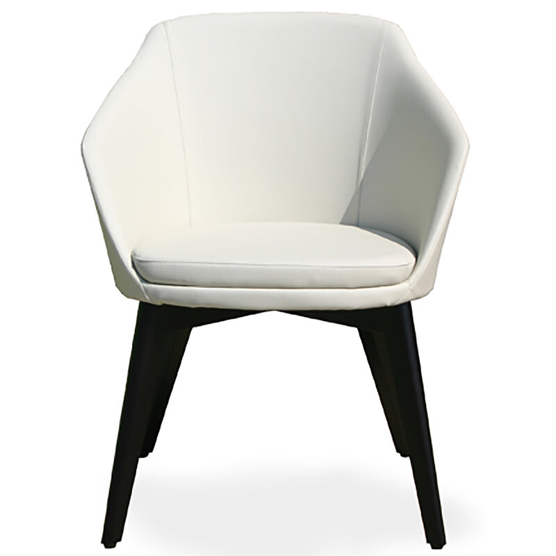 Busetto P262L Poltroncina moderna in massello di faggio, verniciatura personalizzabile in tinte da campionario 4
