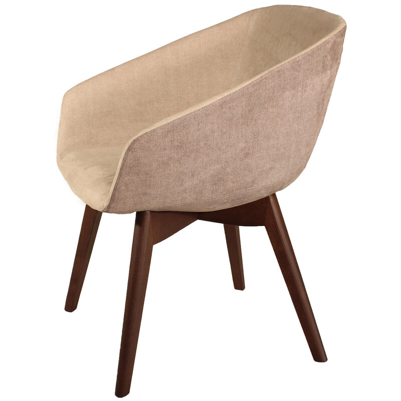 Busetto P263L <p><strong>MODELLO DISPONIBILE PER QUANTITA' MINIMA DI 50 PEZZI.</strong> Poltroncina moderna in massello di faggio, verniciatura personalizzabile in tinte da campionario 1
