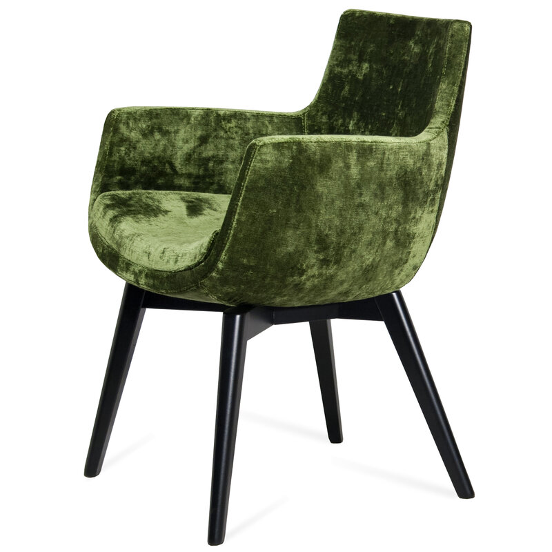 Busetto P265L Poltroncina moderna in massello di faggio, verniciatura personalizzabile in tinte da campionario 1
