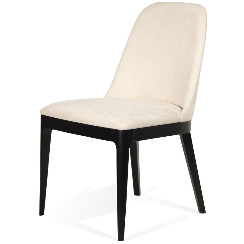 Busetto S030 Modern chair with solid beech or ash wood legs 1