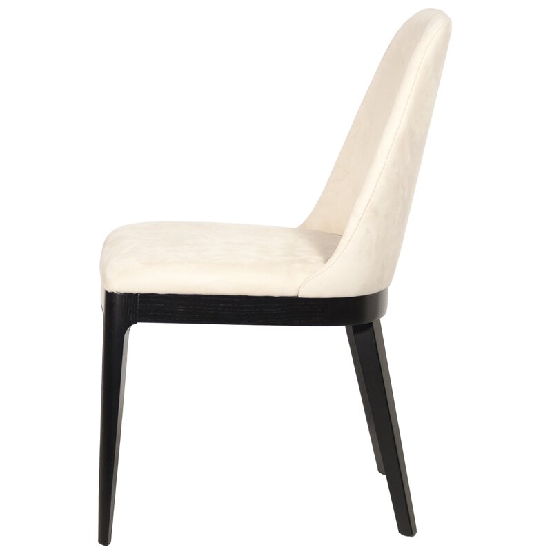 Busetto S030 Modern chair with solid beech or ash wood legs 2