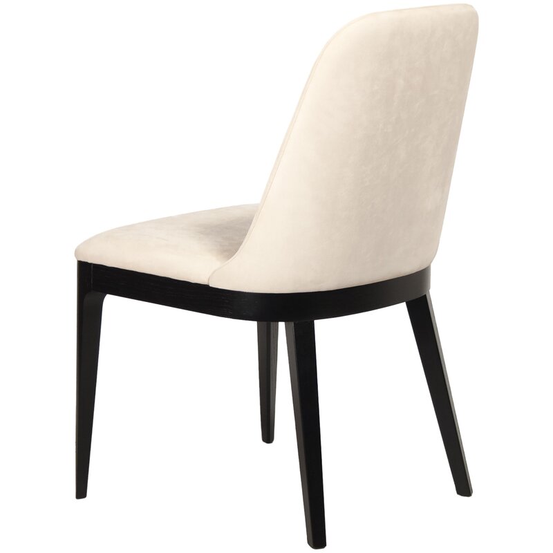 Busetto S030 Modern chair with solid beech or ash wood legs 4