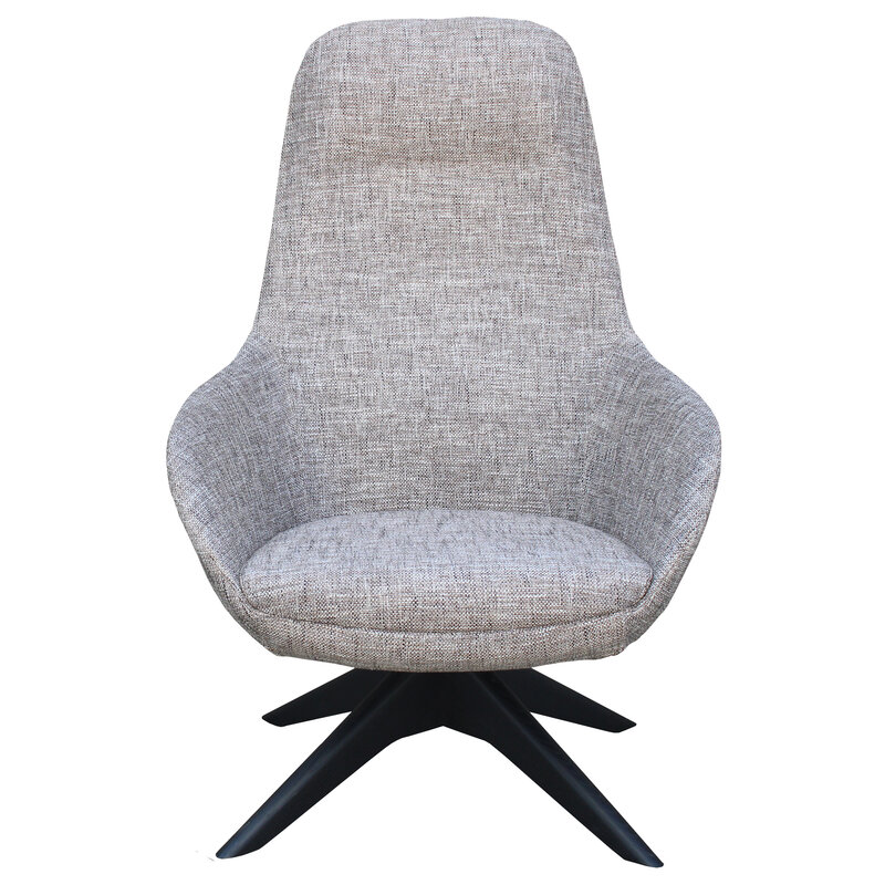 Busetto P279G <p>Poltrona dallo stile moderno con basamento girevole in massello di frassino, verniciatura personalizzabile in tinte da campionario 2