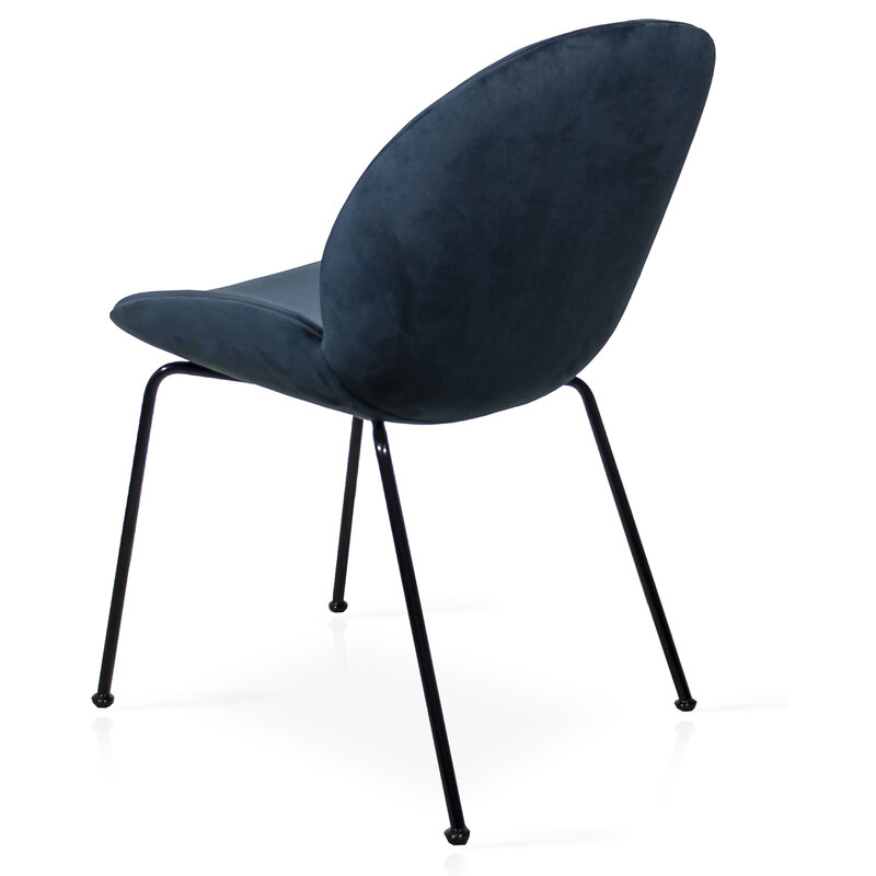 Busetto S401 Poltroncina dallo stile moderno con base in metallo 3