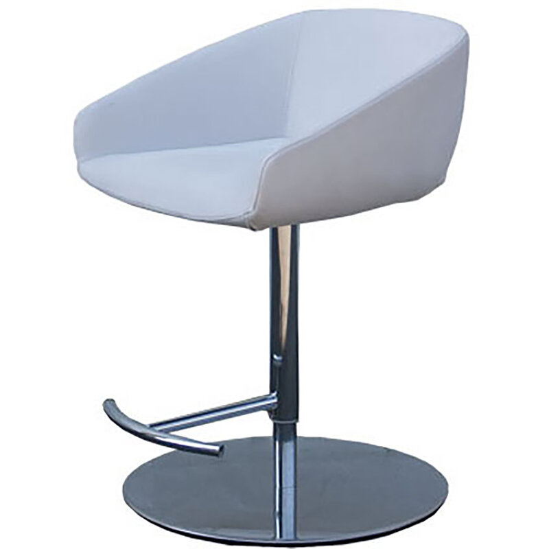 Busetto S481S Modern barsool with swivel metal base available chromed or black colour 1