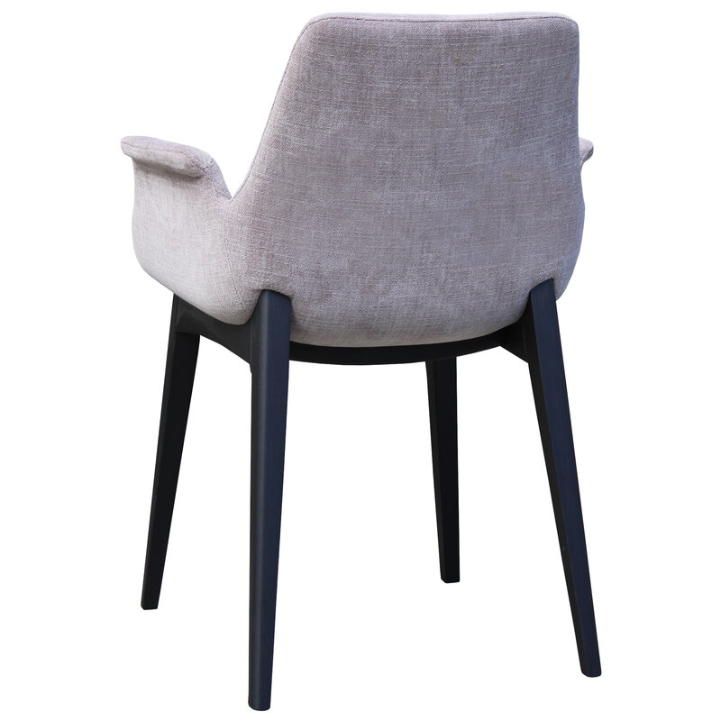 Busetto P005-62 Poltroncina dallo stile moderno con base in massello di faggio o frassino, verniciatura personalizzabile in tinte da campionario 2