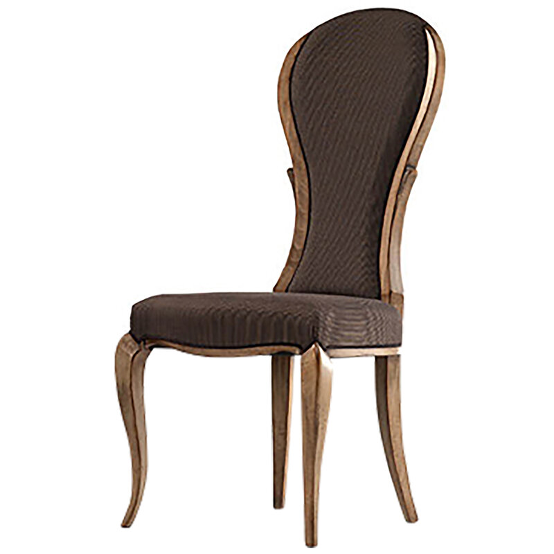 Busetto S749 Classical chair  with armrest in solid beech wood, available in a choice of finishes 1