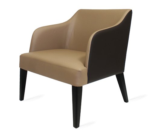 Busetto P011Q Modern armchair made in solid ash wood, available in a choice of finishes 1