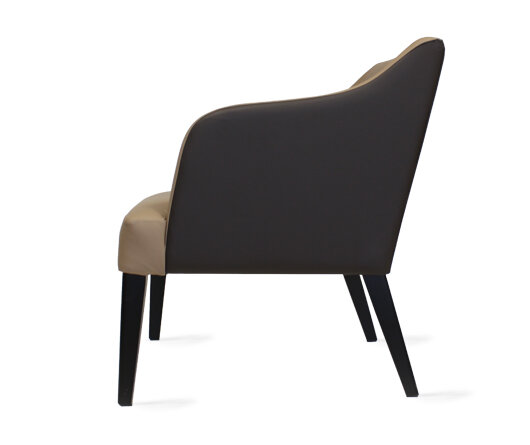 Busetto P011Q <p>Modern armchair made in solid ash wood, available in a choice of finishes 2