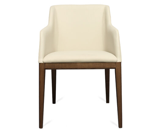 Busetto P035 Modern chair with armrest made in solid beech or ash wood, available in a choice of finishes 3