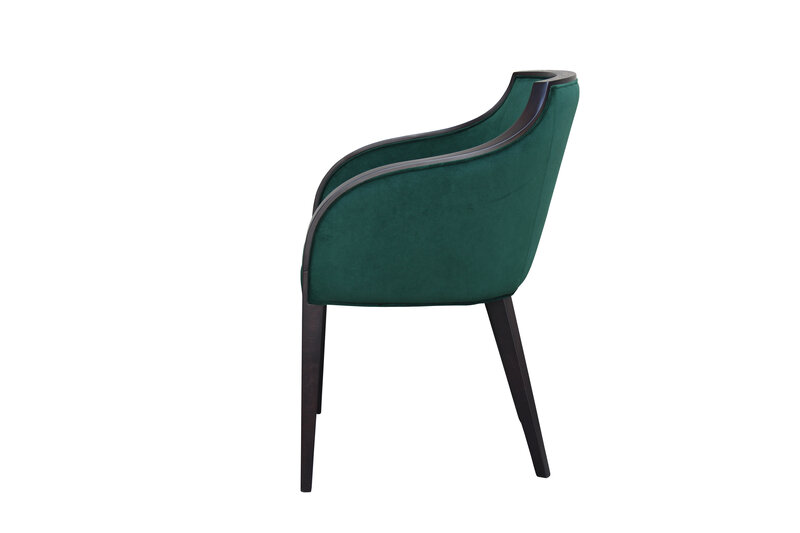 Busetto P054 Poltroncina  con braccioli dallo stile contemporaneo in massello di faggio, verniciatura personalizzabile in tinte campionario 2