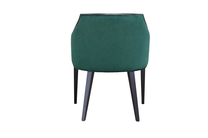 Busetto P054 Poltroncina  con braccioli dallo stile contemporaneo in massello di faggio, verniciatura personalizzabile in tinte campionario 4