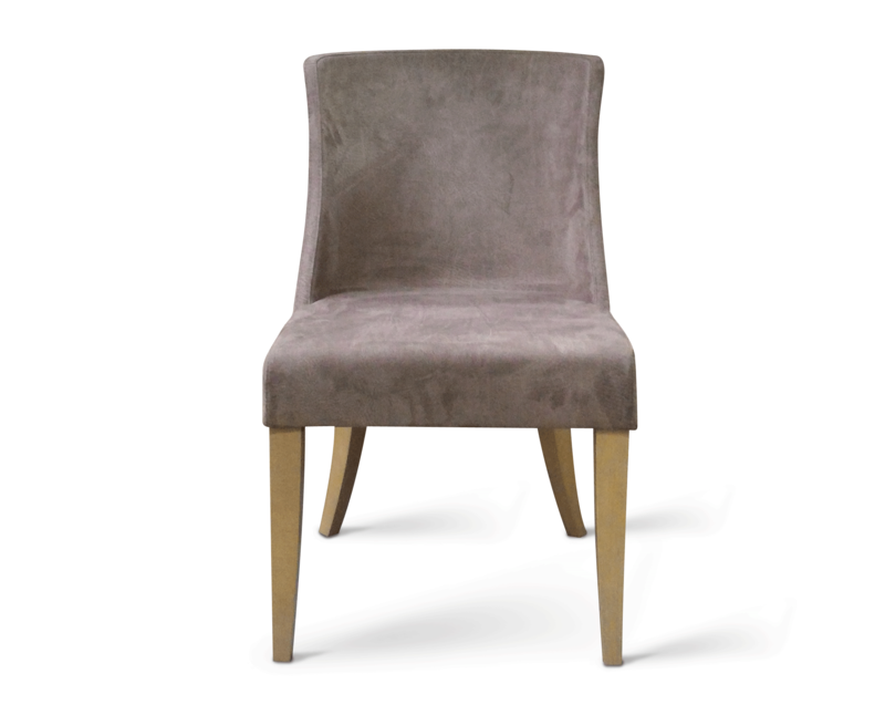 Busetto P020 Modern armchair with beech wood legs, available in a choice of finishes 3