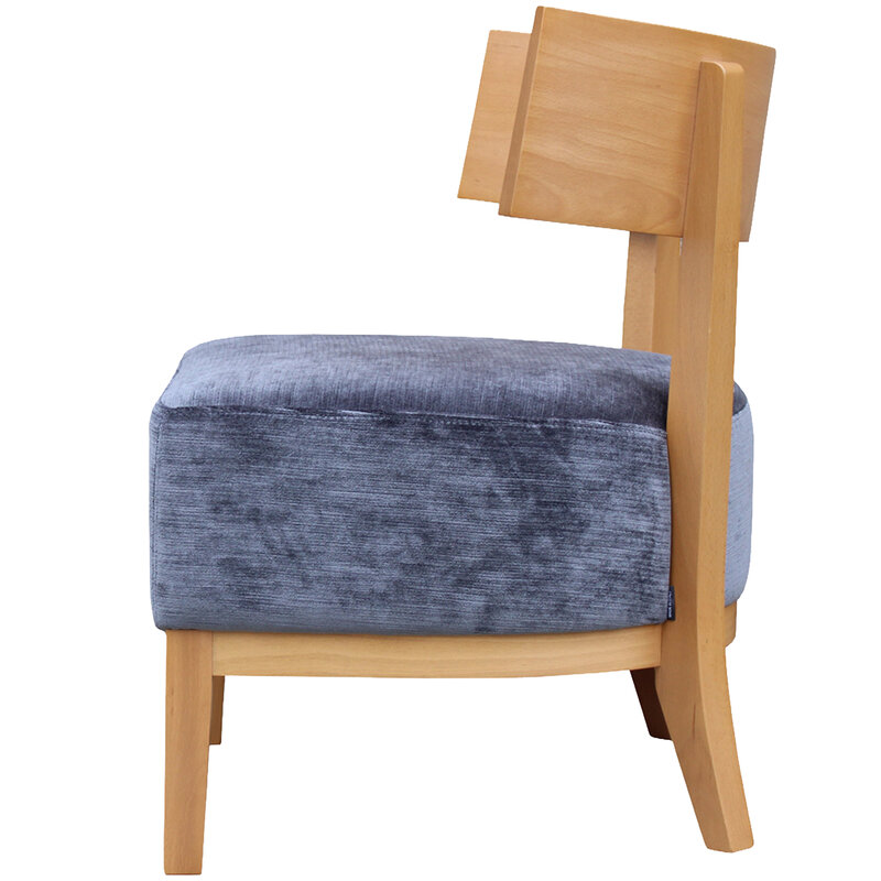 Busetto P007 Poltrona moderna in massello di  frassino, (faggio su richiesta) 2