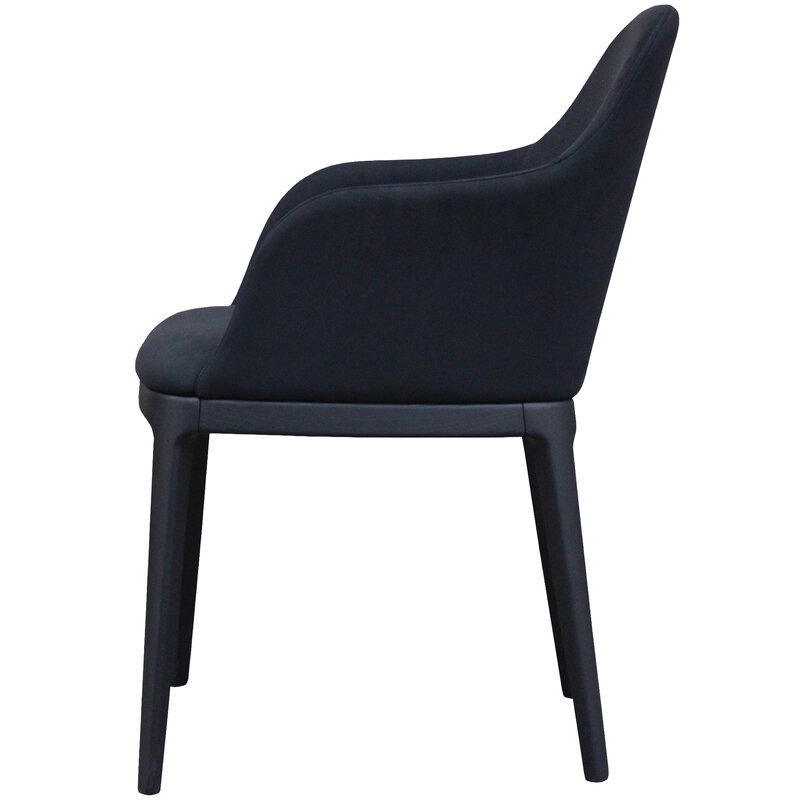 Busetto P009 Poltroncina moderna con braccioli in massello di faggio o frassino 2