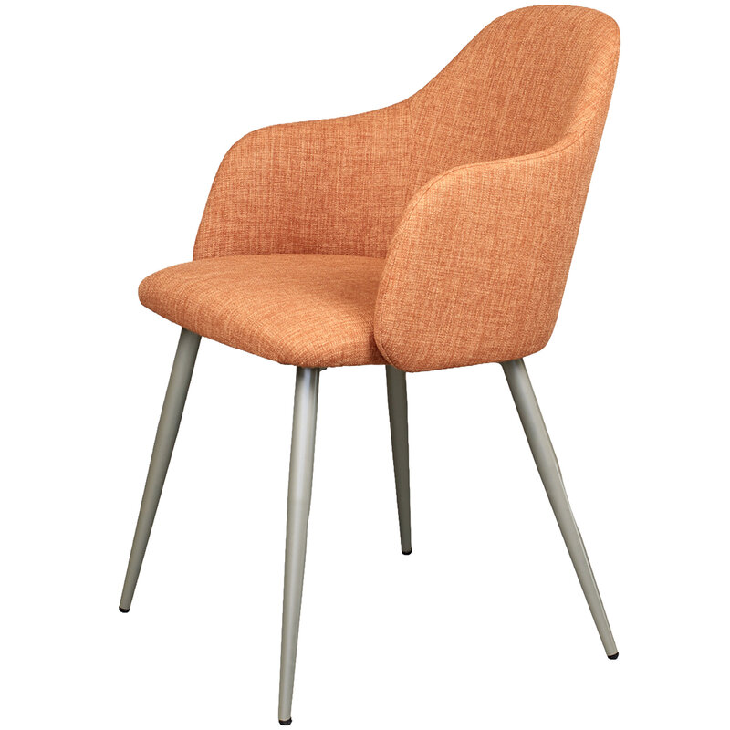 Busetto P256 <p>Poltroncina moderna con base in metallo disponibile in versione cromata o verniciata 1