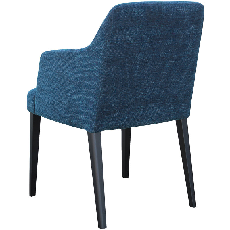 Busetto P011A Poltroncina moderna con braccioli in massello di faggio o frassino 4