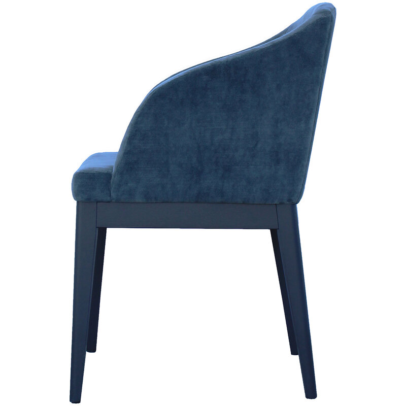 Busetto P019 <p>Modern chair with armrest made in solid beech or ash wood, available in a choice of finishes 3