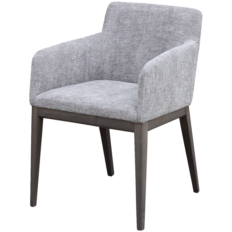 Busetto P034 <p>Modern chair with armrest made in solid beech or ash wood, available in a choice of finishes 1