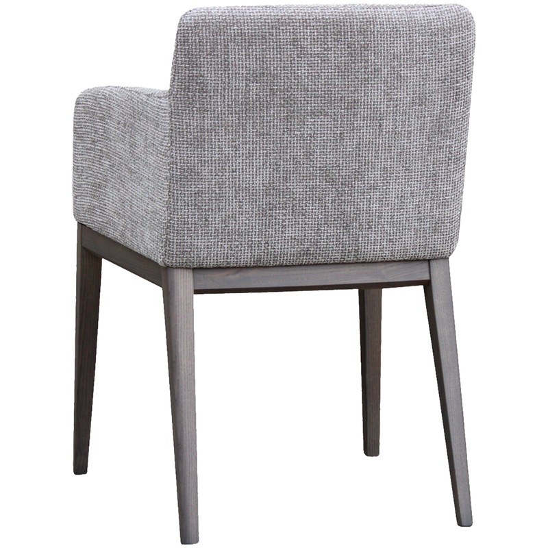Busetto P034 <p>Modern chair with armrest made in solid beech or ash wood, available in a choice of finishes 4