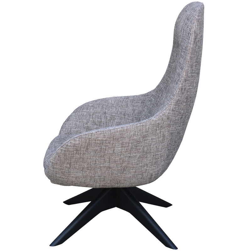 Busetto P279G <p>Poltrona dallo stile moderno con basamento girevole in massello di frassino, verniciatura personalizzabile in tinte da campionario 3