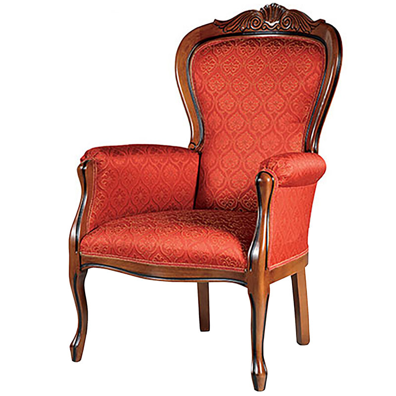 Busetto P434 Classical armchair with beech wood frame, available in a choice of finishes 1