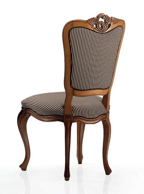 Busetto S753 Classical chair  with armrest in solid beech wood, available in a choice of finishes 1