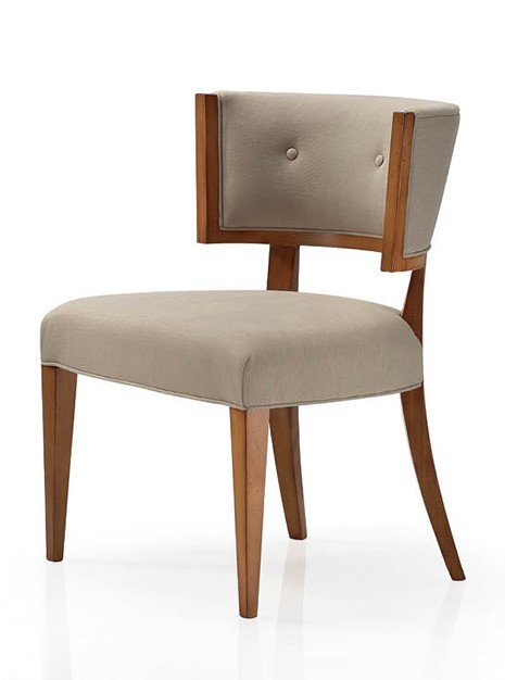 Busetto S759 Classical chair  with armrest in solid beech wood, available in a choice of finishes 1