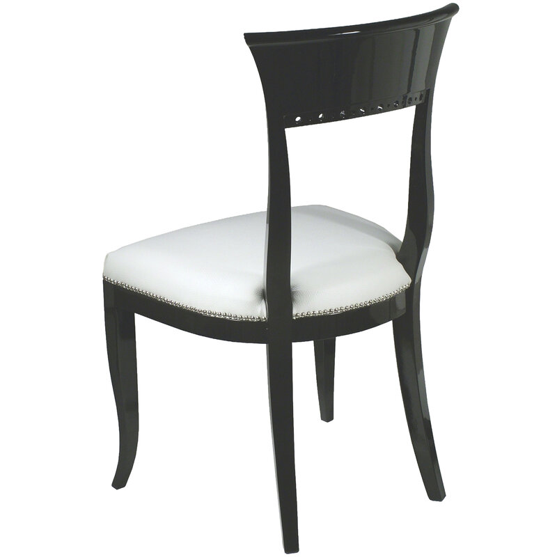 Busetto S605 Sedia dal design classico in massello di faggio, verniciatura personalizzabile in tinte da campionario 2