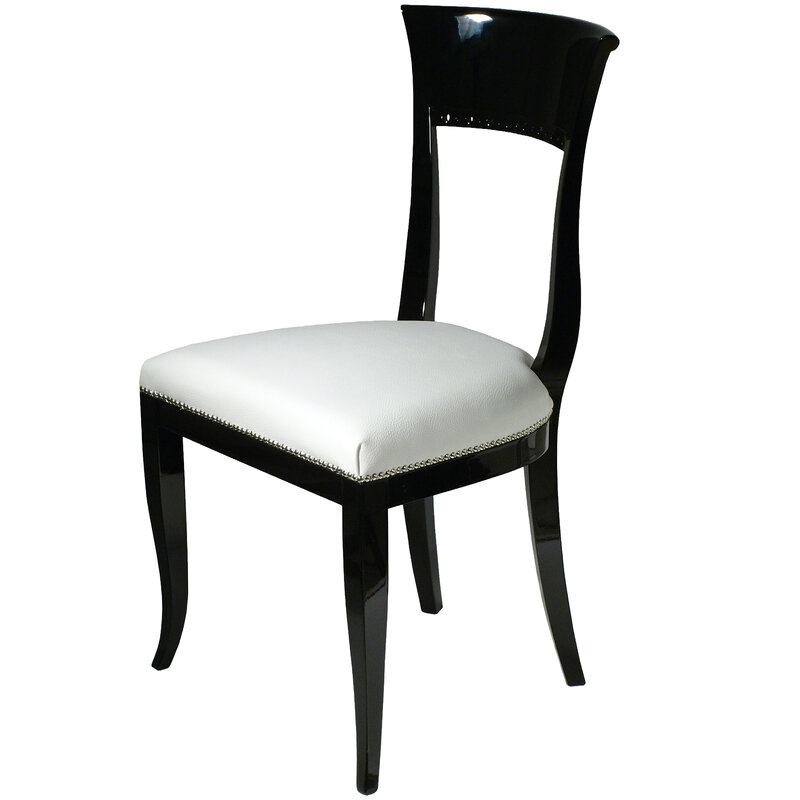 Busetto S605 Sedia dal design classico in massello di faggio, verniciatura personalizzabile in tinte da campionario 1