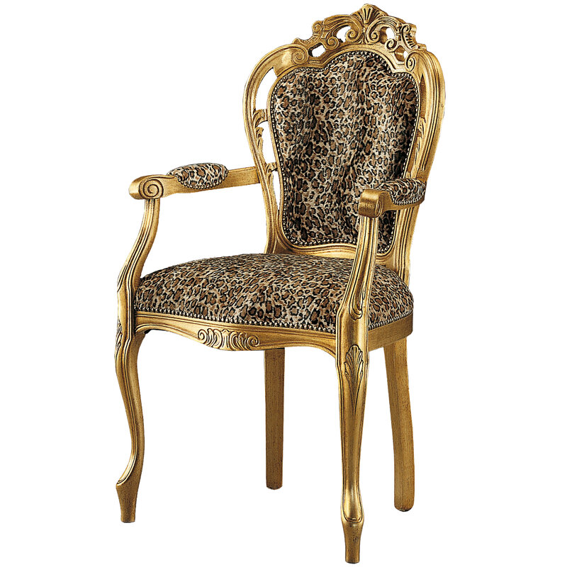 Busetto S663A Poltroncina con braccioli dal design classico in massello di faggio, verniciatura personalizzabile in tinte da campionario 1