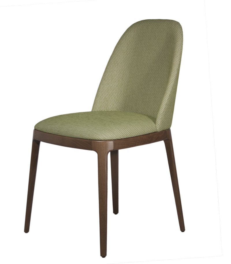 Busetto S035 Modern chair with solid beech or ash wood legs 1
