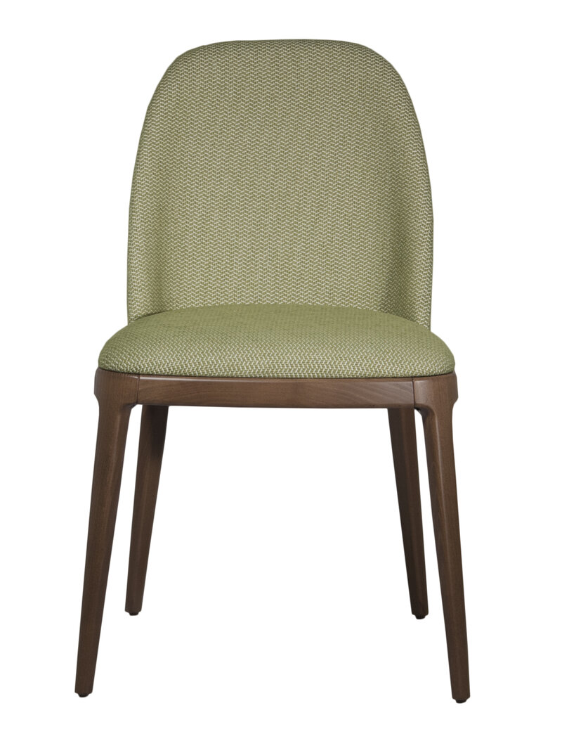 Busetto S035 Modern chair with solid beech or ash wood legs 2