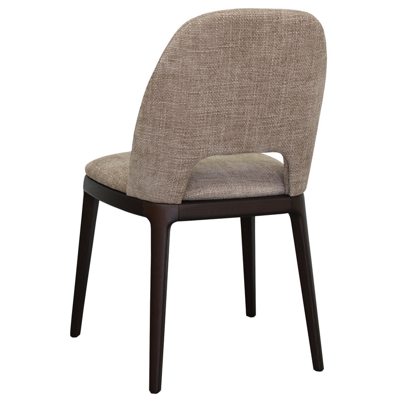 Busetto S035F Modern chair with solid beech or ash wood legs 2