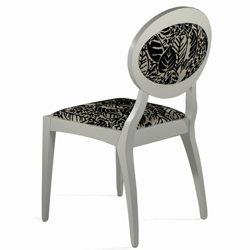 Busetto S085 Contemporary chair in beech or ash solid wood, available in a choice of finishes 3